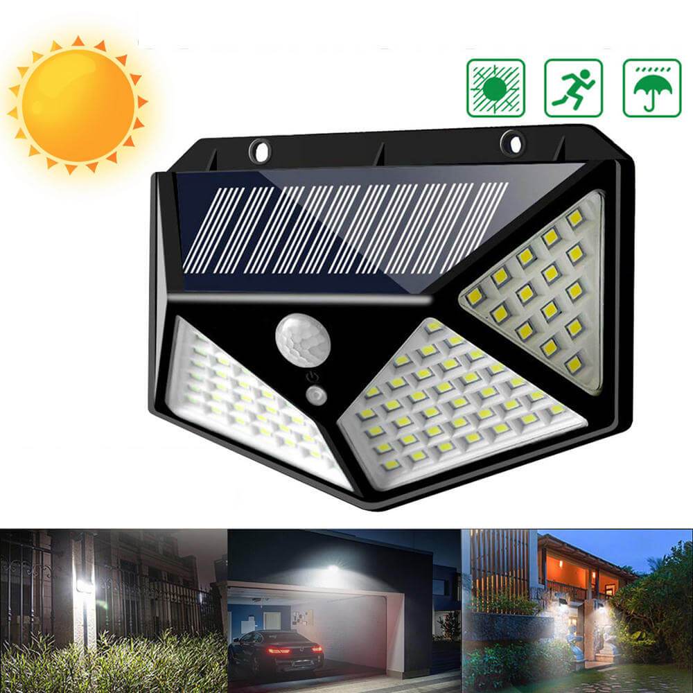 Уличный светильник с датчиком движения на солнечной батарее Solar  Interaction Wall Lamp, 3 режима 1 (арт: sv-9512) от 1 ₽ рублей оптом в  Москве