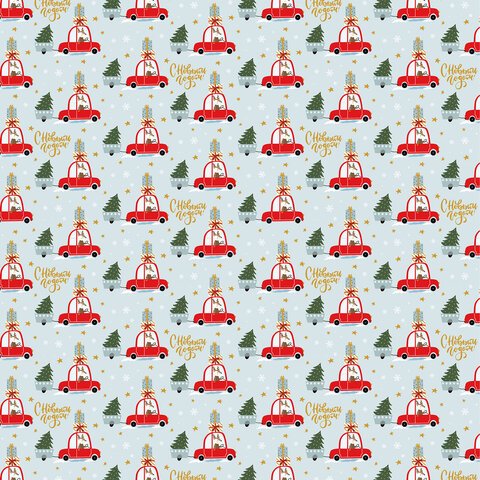Бумага упаковочная новогодняя НАБОР 3 шт. "Frosty", С ЭФФЕКТАМИ, 70х100 см, ЗОЛОТАЯ СКАЗКА, 592614