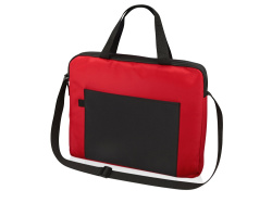 Конференц сумка для документов «Congress», Цвет красный/черный