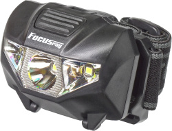FOCUSray 1053 1W+2 белых светодиода 1/60/240 налобный фонарь, шт