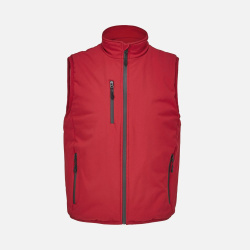 Жилет софтшелл унисекс Falcon BW, красный, XS–4XL