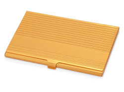 Визитница «Найтли», Цвет золотистый