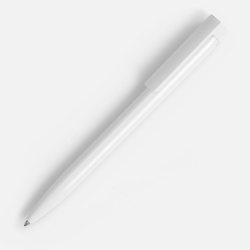 Ручка шариковая Liberty Polished, белая, 14,7х1 см