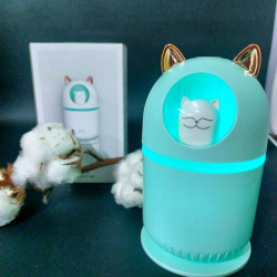 Увлажнитель (аромадиффузор) воздуха "Кот" H2O Humidifier H-808 с подсветкой 300 ml