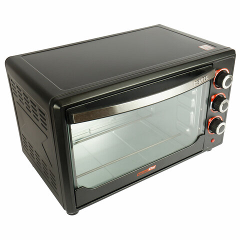 Мини-печь CENTEK CT-1530-36 GRILL, 1600 Вт, 36 л, ГРИЛЬ, таймер 90 мин., черная