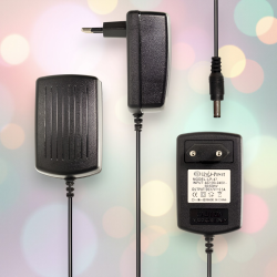 Блок питания Live-Power 17V LP 47, 17V, 0.5A, штекер 5.5*2.5, длина кабеля 1000 мм, черный