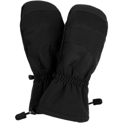 Варежки Lillehammer, черные, S–XL