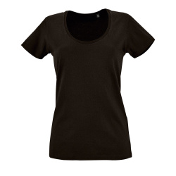 Футболка женская Metropolitan, черная, S–XXL