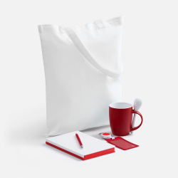Набор Welcome Pack, красный с белым, 35х40 см