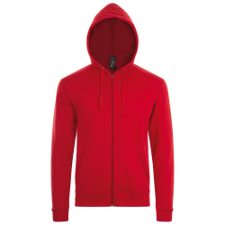 Толстовка унисекс Stone, красная, XS–3XL