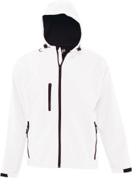 Куртка мужская с капюшоном Replay Men 340, белая, XS–3XL