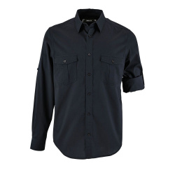 Рубашка мужская Burma Men, темно-синяя, S–3XL