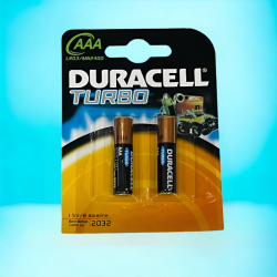 Батарейка Duracell AAA 2 штуки / Долговечные и универсальные