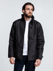 Парка унисекс Liubliana, черная, XS–XXL