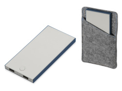 Внешний аккумулятор «NEO NS100B», 10000mAh, Цвет серый/синий