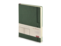 Ежедневник недатированный А5 «Marseille», Размер A5, Цвет зеленый