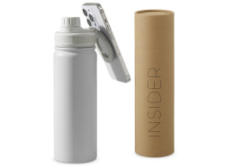 Вакуумная термобутылка с MagSafe-держателем «Insider», 600 мл, Цвет белый