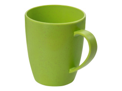 Кружка из пшеничного волокна «Morning», Цвет зеленый