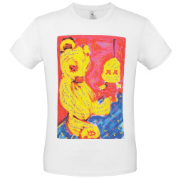 Футболка I Don't See You, белая, S–XXL