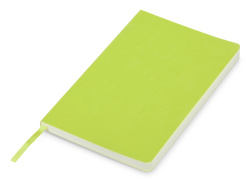Блокнот в гибкой обложке А5 «Softy 2.0», Размер А5, Цвет зеленое яблоко