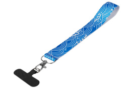 Браслет-ремувка под сублимацию для телефона, Цвет белый/черный