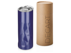Вакуумная герметичная термокружка «Decart», 450 мл, Цвет ярко-синий