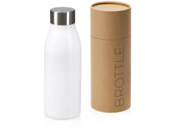 Вакуумная термобутылка «Brottle» c медной изоляцией, тубус, 600 мл, Цвет белый