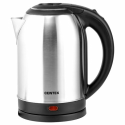 Чайник CENTEK CT-0037, 2 л, 2200 Вт, закрытый нагревательный элемент, сталь