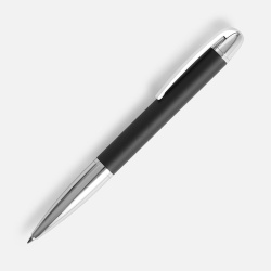 Ручка шариковая Arc Soft Touch, черная, 13,8х1,2 см