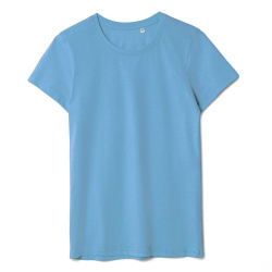 Футболка женская T-bolka Lady, голубая, S–3XL