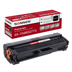 Картридж лазерный SONNEN (SX-106R02773) для XEROX Phaser 3020/3020BI/WC3025/3025BI/3025NI, ресурс 1500 стр., 364085