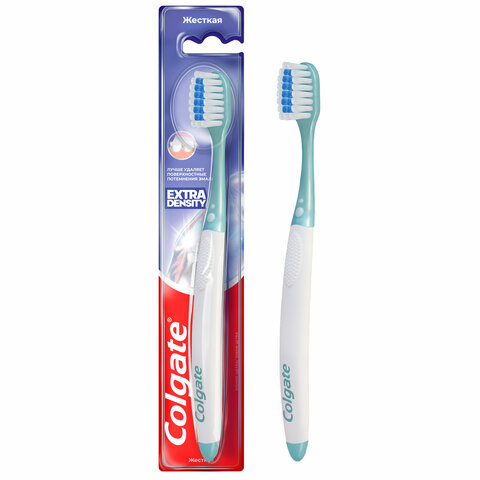 Зубная щетка COLGATE "Extra Density", жесткая, 8718951508927