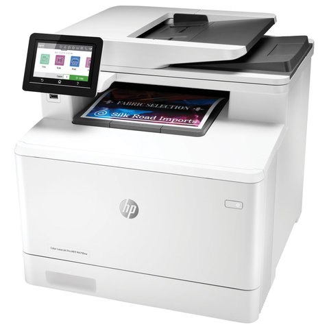 МФУ лазерное ЦВЕТНОЕ HP Color LaserJet Pro M479fnw "4 в 1", А4, 27 стр./мин., 50000 стр./мес., АПД, WiFi, сетевая карта, W1A78A