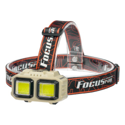 FOCUSray 1329 акку 18650 1200мАН 200 люмен,индикатор зарядки,USB кабель 1/160, шт