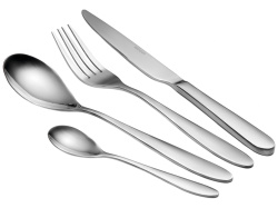 Набор столовых приборов «ROMANA», 24 предмета, Цвет стальной
