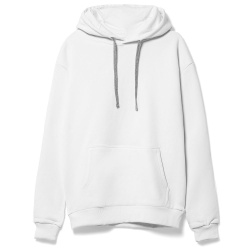 Толстовка с капюшоном Unit Kirenga Heavy, белая, XS–4XL