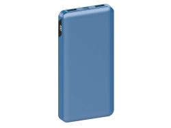 Портативный внешний аккумулятор «MFX», 10000 mAh, Цвет синий