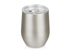 Вакуумная термокружка «Sense», непротекаемая крышка, крафтовая упаковка, Цвет стальной