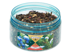 Чай черный с можжевельником и пихтой «С НОВЫМ ГОДОМ !», Цвет бирюзовый/многоцвет