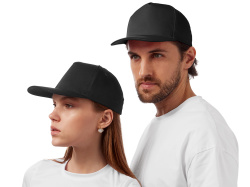 Бейсболка «Mix», Размер 56, Цвет черный