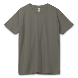 Футболка унисекс Regent 150, серая (стальная), XS–XXL