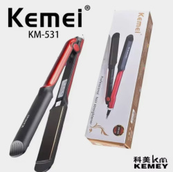 Выпрямитель для волос красный Kemei KM-531