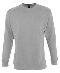 Толстовка New Supreme 280, серый меланж, XS–3XL