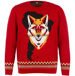 Джемпер Totem Fox, красный, XS–XL