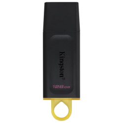 Флеш-диск 128 GB KINGSTON DataTraveler Exodia, разъем USB 3.2, черный/желтый, DTX/128GB