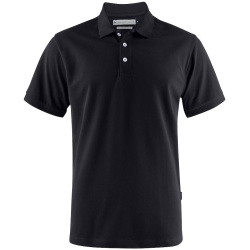 Рубашка поло мужская Sunset, черная, S–4XL