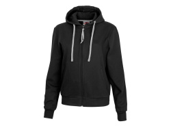 Толстовка на молнии "Perform" женская, Размер L, Цвет черный