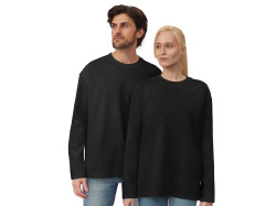 Лонгслив оверсайз «Berlin» унисекс, Размер XL-2XL, Цвет черный