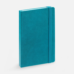 Ежедневник Nova, недатированный, бирюзовый, 13х21х1,7 см