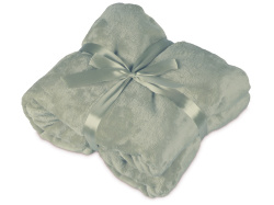 Плед мягкий флисовый «Fancy», Цвет зеленый оливковый